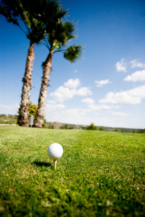 Sonne satt: Golfen in Barcelona