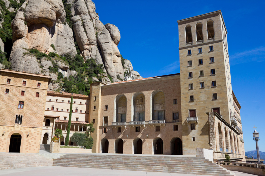 Monastery im Berg Montserrat